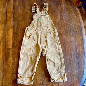 Carhartt canvas bib overalls!